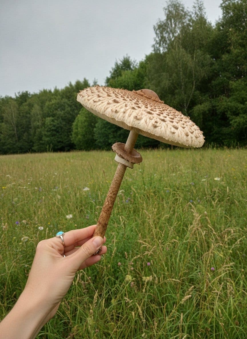 Photo de la sortie « Coulemelles en lisière de pâture »
