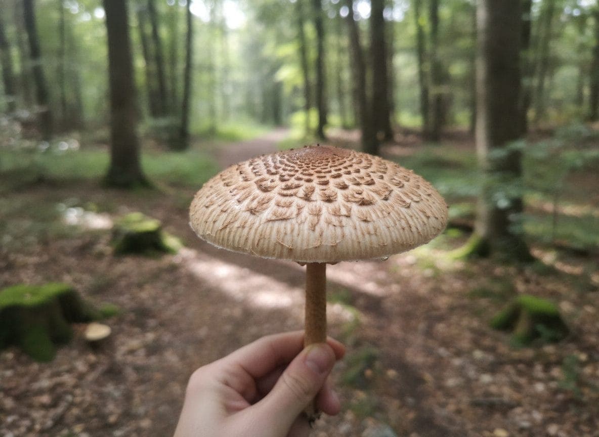 Photo de la sortie « Coulemelles en lisière de pâture »